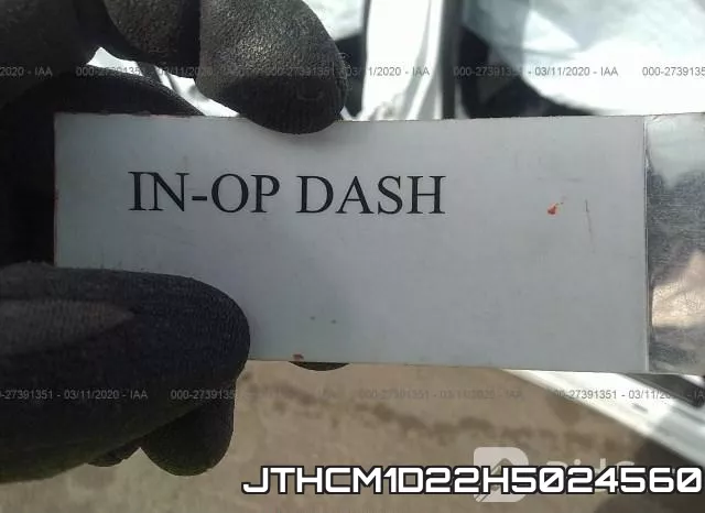 JTHCM1D22H5024560 фото 8