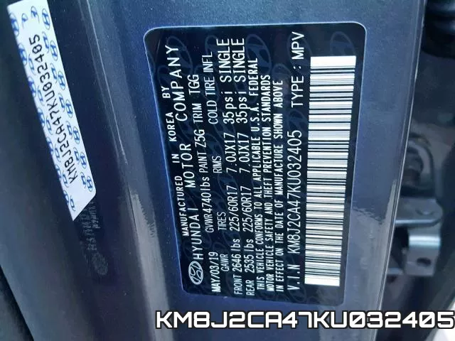 KM8J2CA47KU032405 фото 2