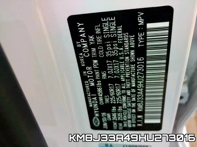 KM8J33A49HU273016 фото 2