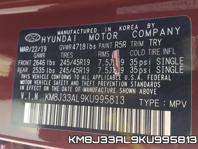 KM8J33AL9KU995813 фото 2