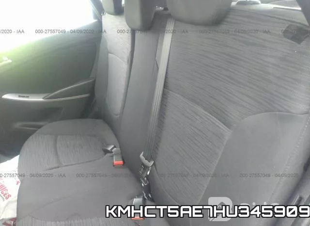 KMHCT5AE7HU345909 фото 9