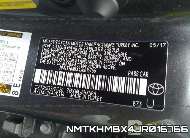 NMTKHMBX4JR016766 фото 10