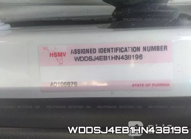 WDDSJ4EB1HN438196 фото 10