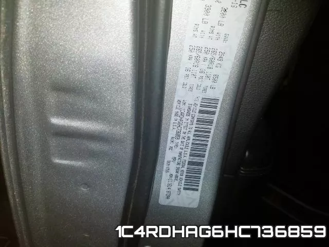 1C4RDHAG6HC736859 фото 2