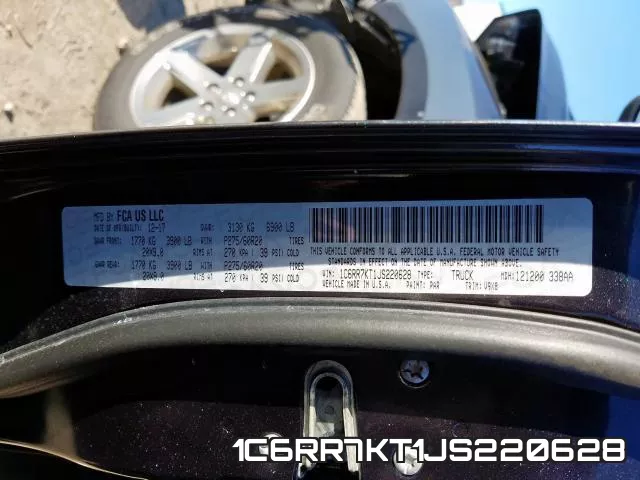 1C6RR7KT1JS220628 фото 2