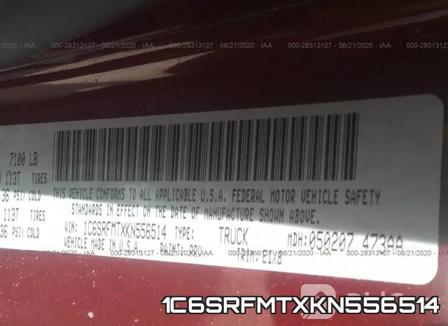 1C6SRFMTXKN556514 фото 10