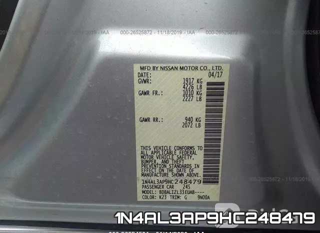 1N4AL3AP9HC248479 фото 10
