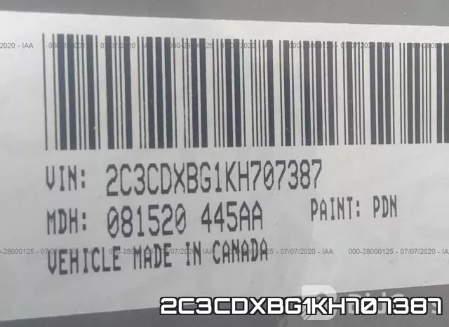 2C3CDXBG1KH707387 фото 10