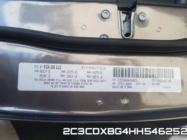 2C3CDXBG4HH546252 фото 2