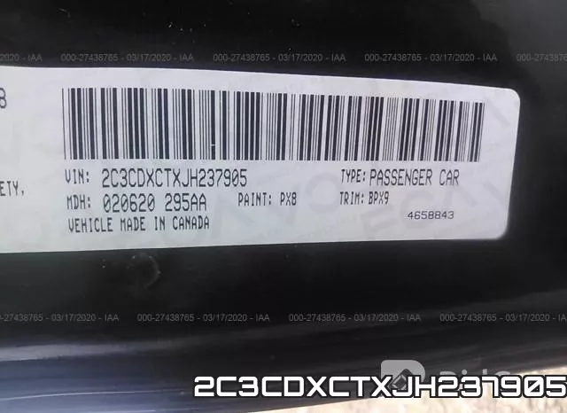 2C3CDXCTXJH237905 фото 10