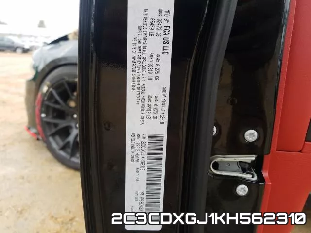 2C3CDXGJ1KH562310 фото 2