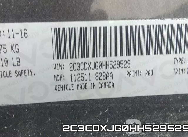 2C3CDXJG0HH529529 фото 10