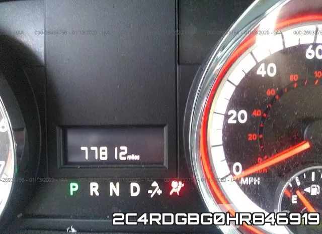 2C4RDGBG0HR846919 фото 8