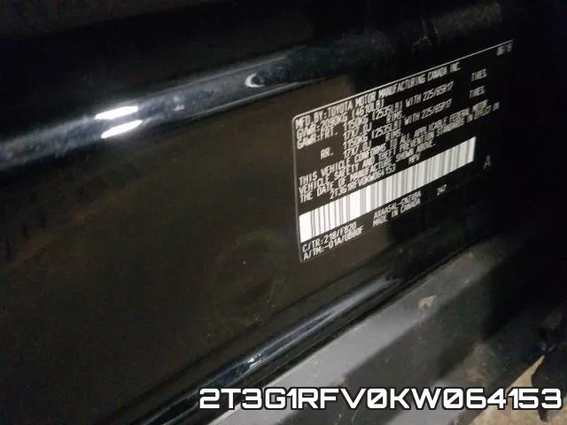 2T3G1RFV0KW064153 фото 2