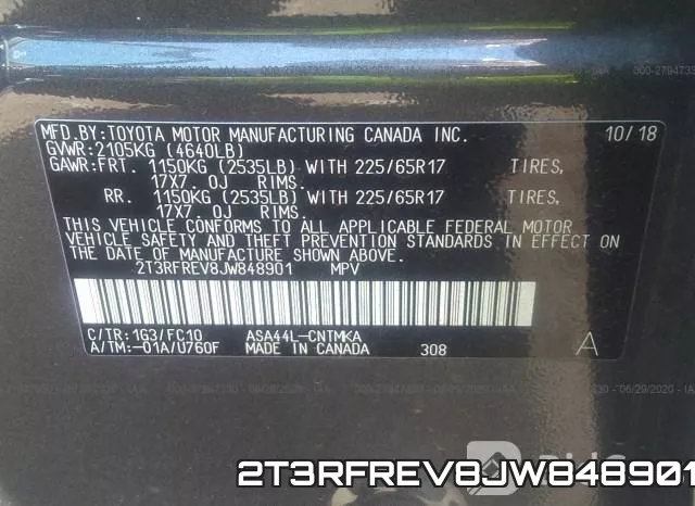 2T3RFREV8JW848901 фото 10