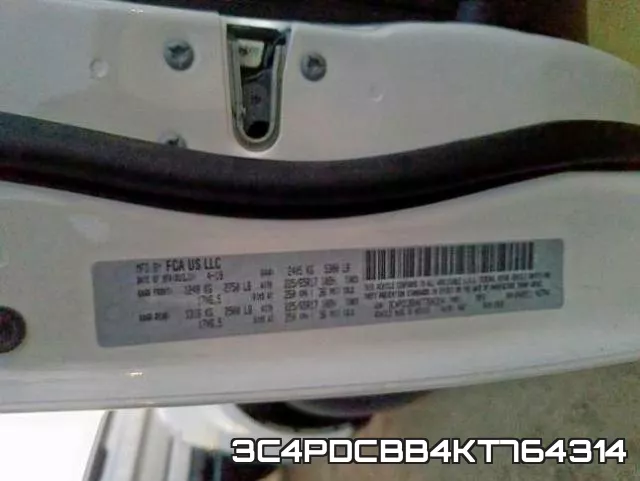 3C4PDCBB4KT764314 фото 2