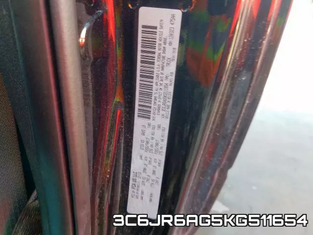 3C6JR6AG5KG511654 фото 2