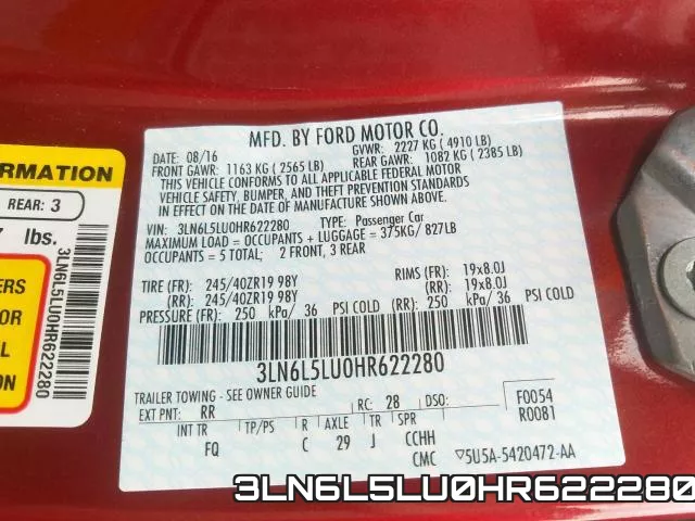 3LN6L5LU0HR622280 фото 2