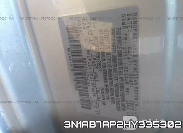 3N1AB7AP2HY335302 фото 10