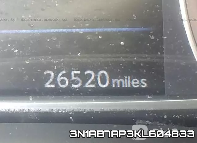 3N1AB7AP3KL604833 фото 8