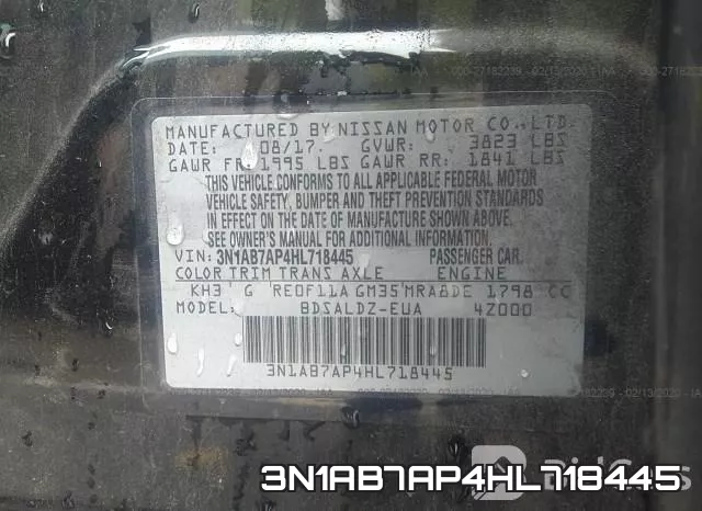 3N1AB7AP4HL718445 фото 10
