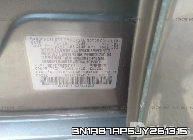 3N1AB7AP5JY261315 фото 10