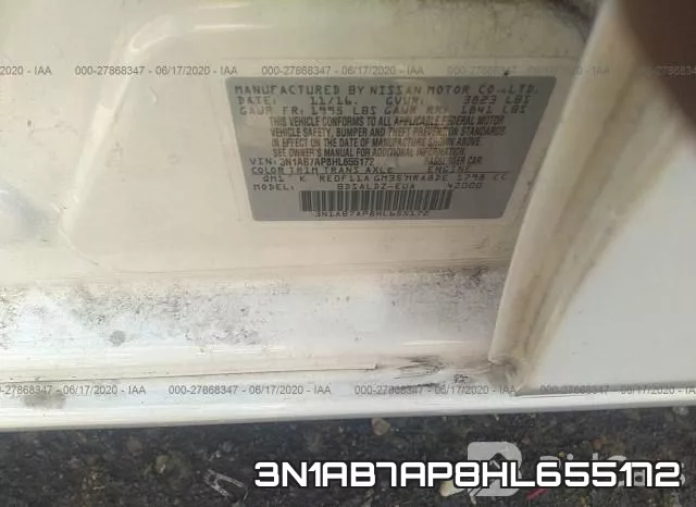 3N1AB7AP8HL655172 фото 10