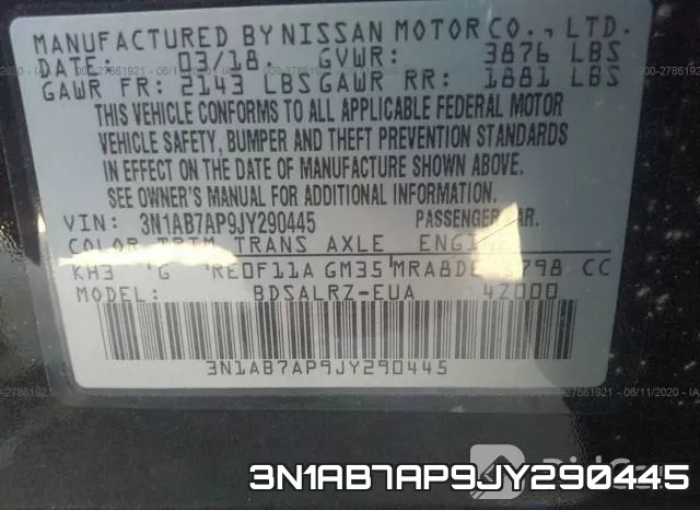 3N1AB7AP9JY290445 фото 10