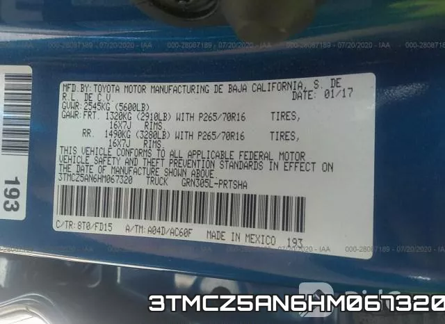 3TMCZ5AN6HM067320 фото 9