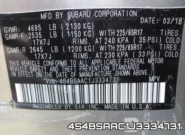 4S4BSAAC1J3334731 фото 10