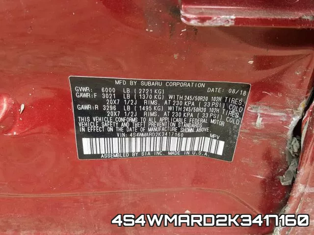 4S4WMARD2K3417160 фото 2