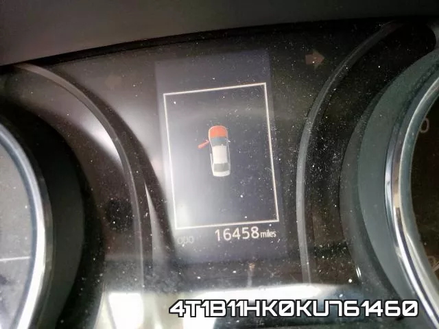 4T1B11HK0KU761460 фото 9