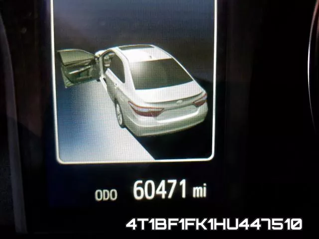 4T1BF1FK1HU447510 фото 9