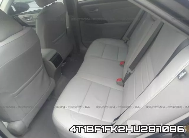 4T1BF1FK2HU287086 фото 9