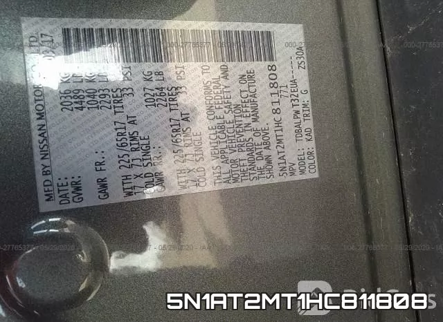 5N1AT2MT1HC811808 фото 10