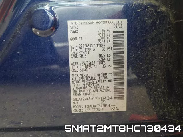 5N1AT2MT8HC730434 фото 2