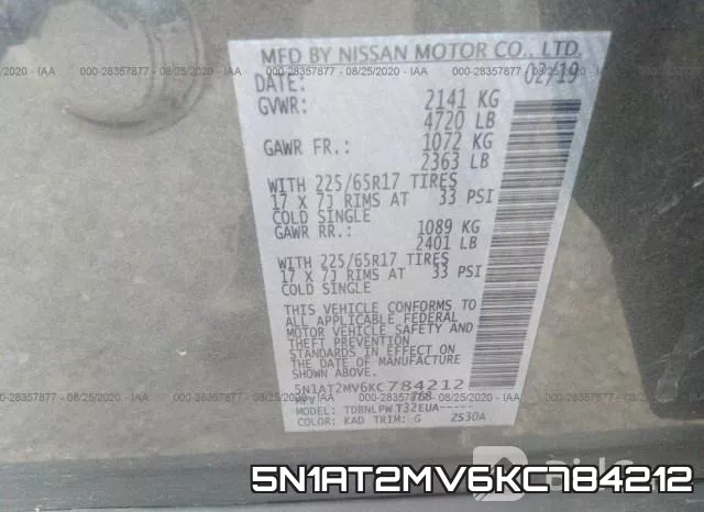 5N1AT2MV6KC784212 фото 10