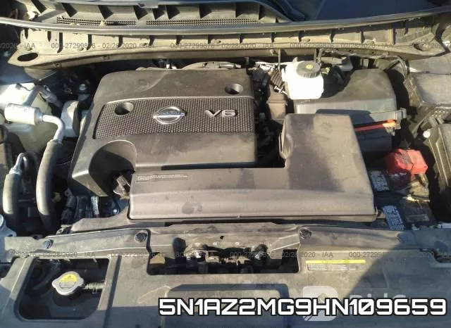 5N1AZ2MG9HN109659 фото 2