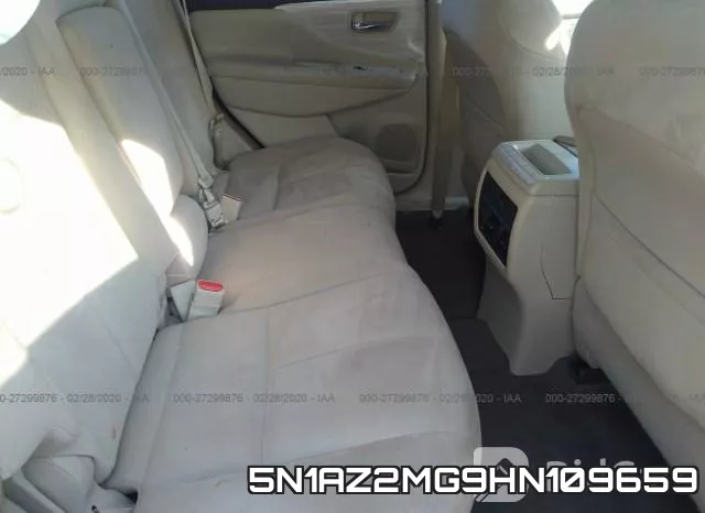 5N1AZ2MG9HN109659 фото 9