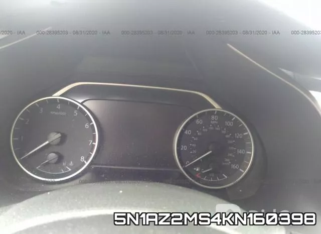 5N1AZ2MS4KN160398 фото 8