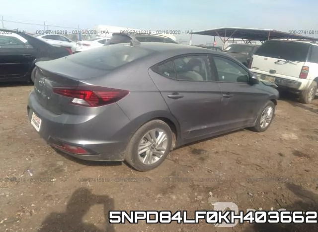 5NPD84LF0KH403662 фото 5