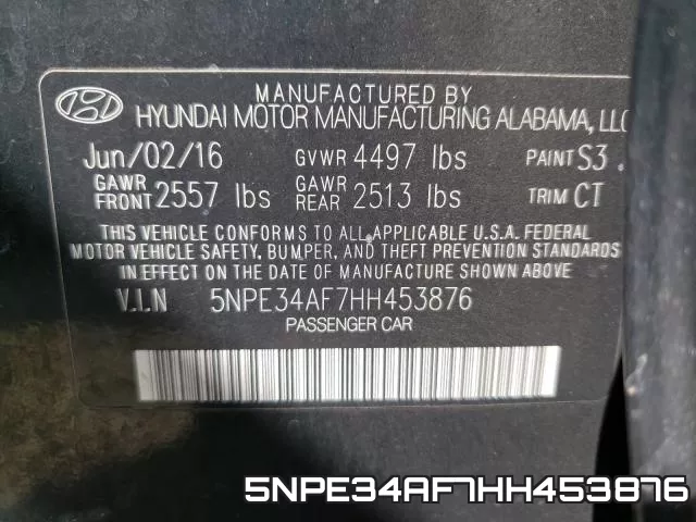 5NPE34AF7HH453876 фото 2
