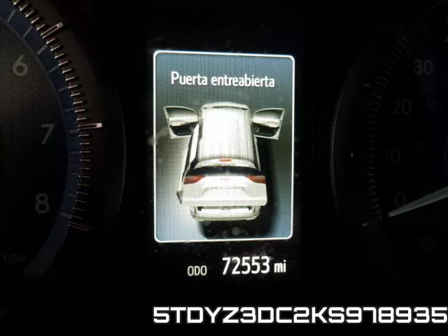 5TDYZ3DC2KS978935 фото 9