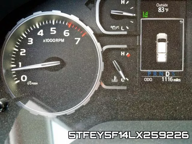 5TFEY5F14LX259226 фото 9