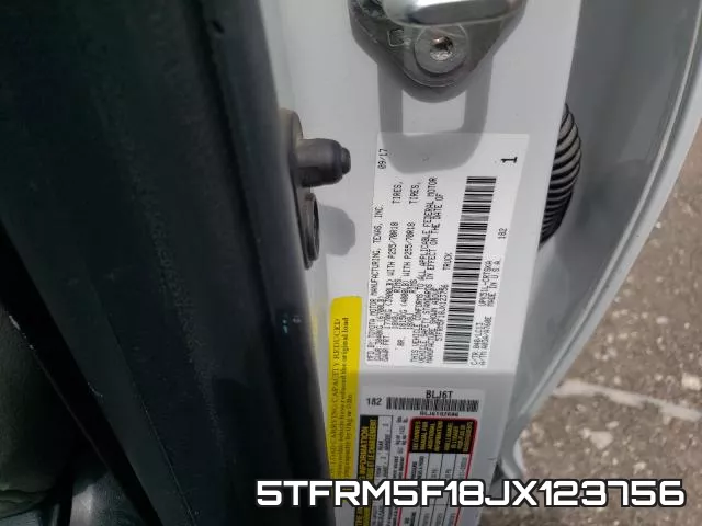 5TFRM5F18JX123756 фото 2