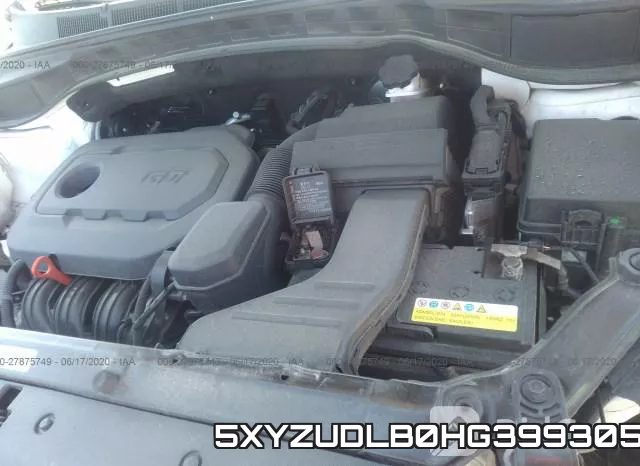5XYZUDLB0HG399305 фото 2