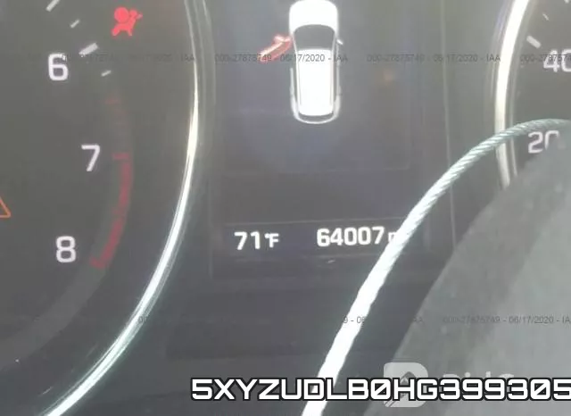 5XYZUDLB0HG399305 фото 8