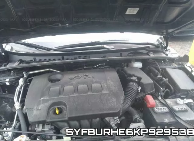 5YFBURHE6KP929538 фото 2