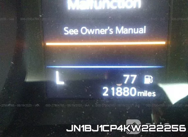 JN1BJ1CP4KW222256 фото 8