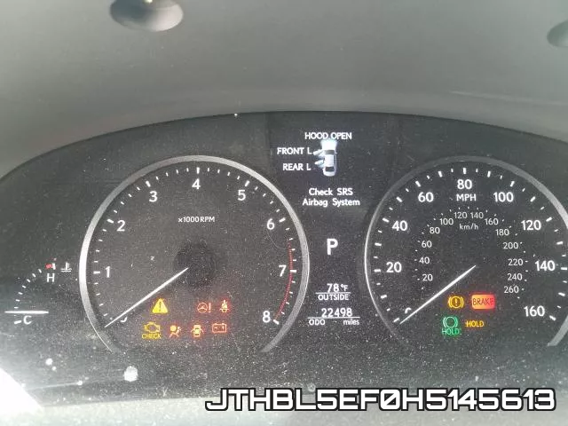 JTHBL5EF0H5145613 фото 9